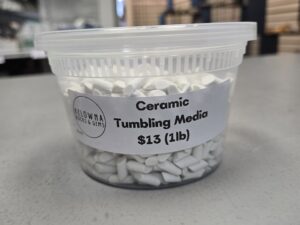 Ceramic Media for Tumbling - 1 pound